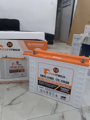 The New Finix Mega Tall Tubular Battery for Solar Use