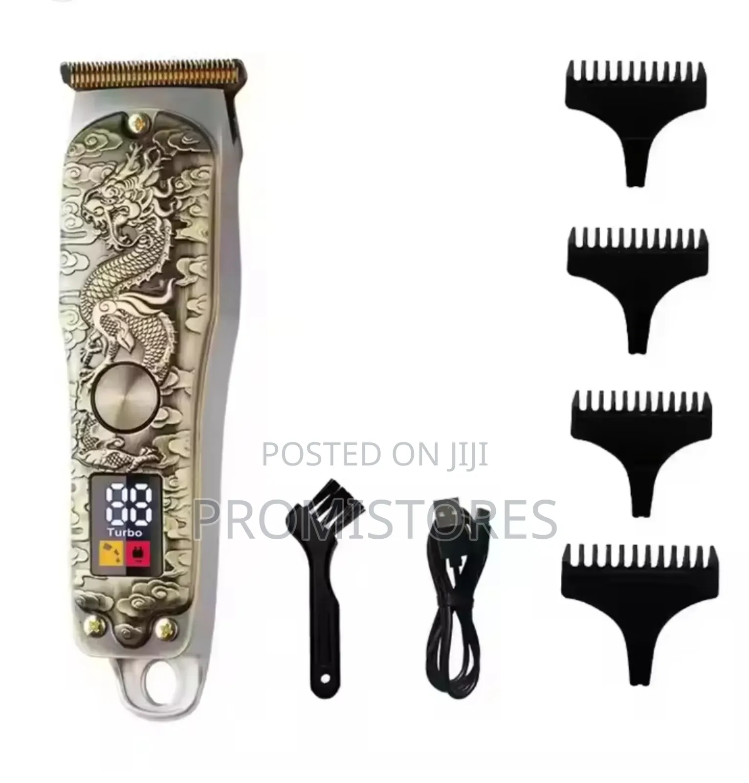 Professional Rechargeable Hair Clipper, Cordless Clipper
