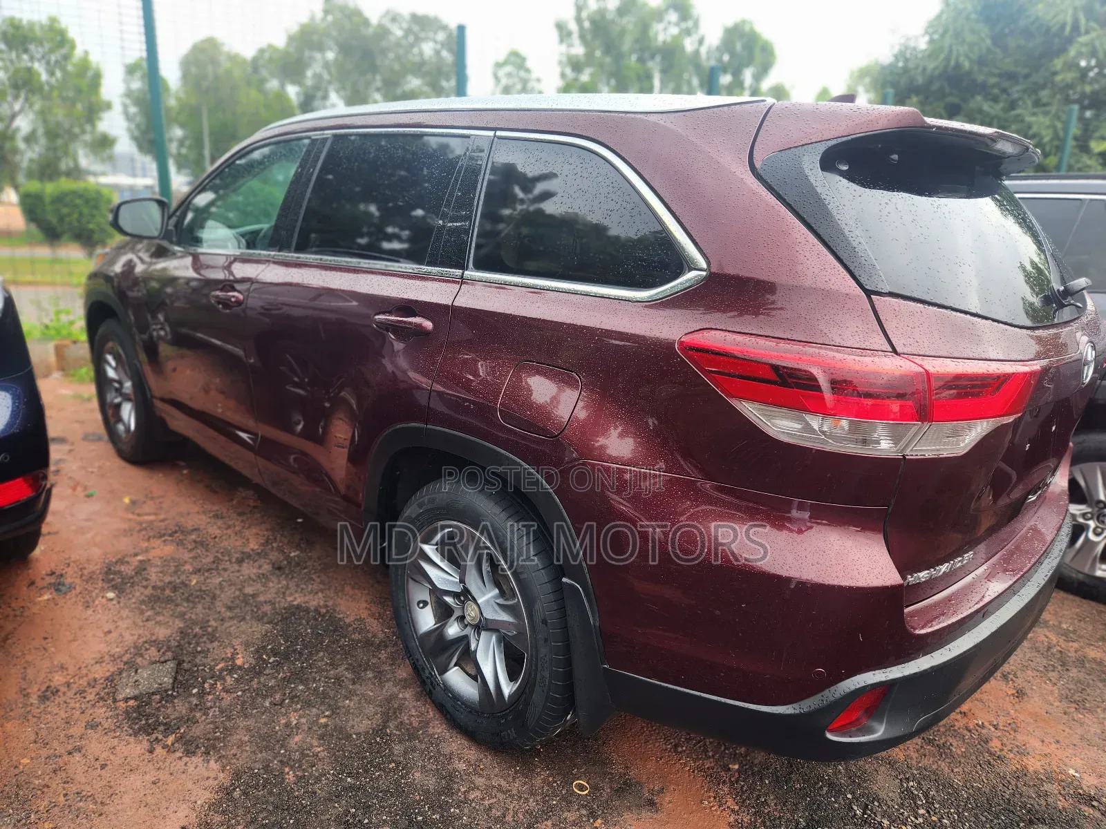 Toyota Highlander 2017 Red