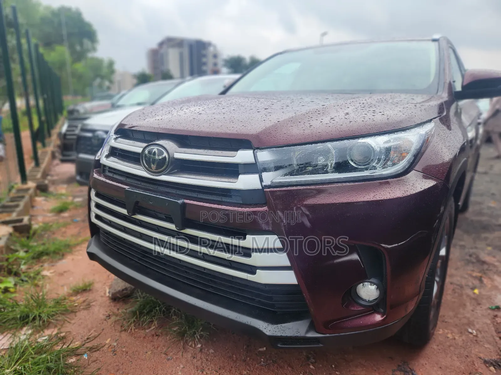 Toyota Highlander 2017 Red