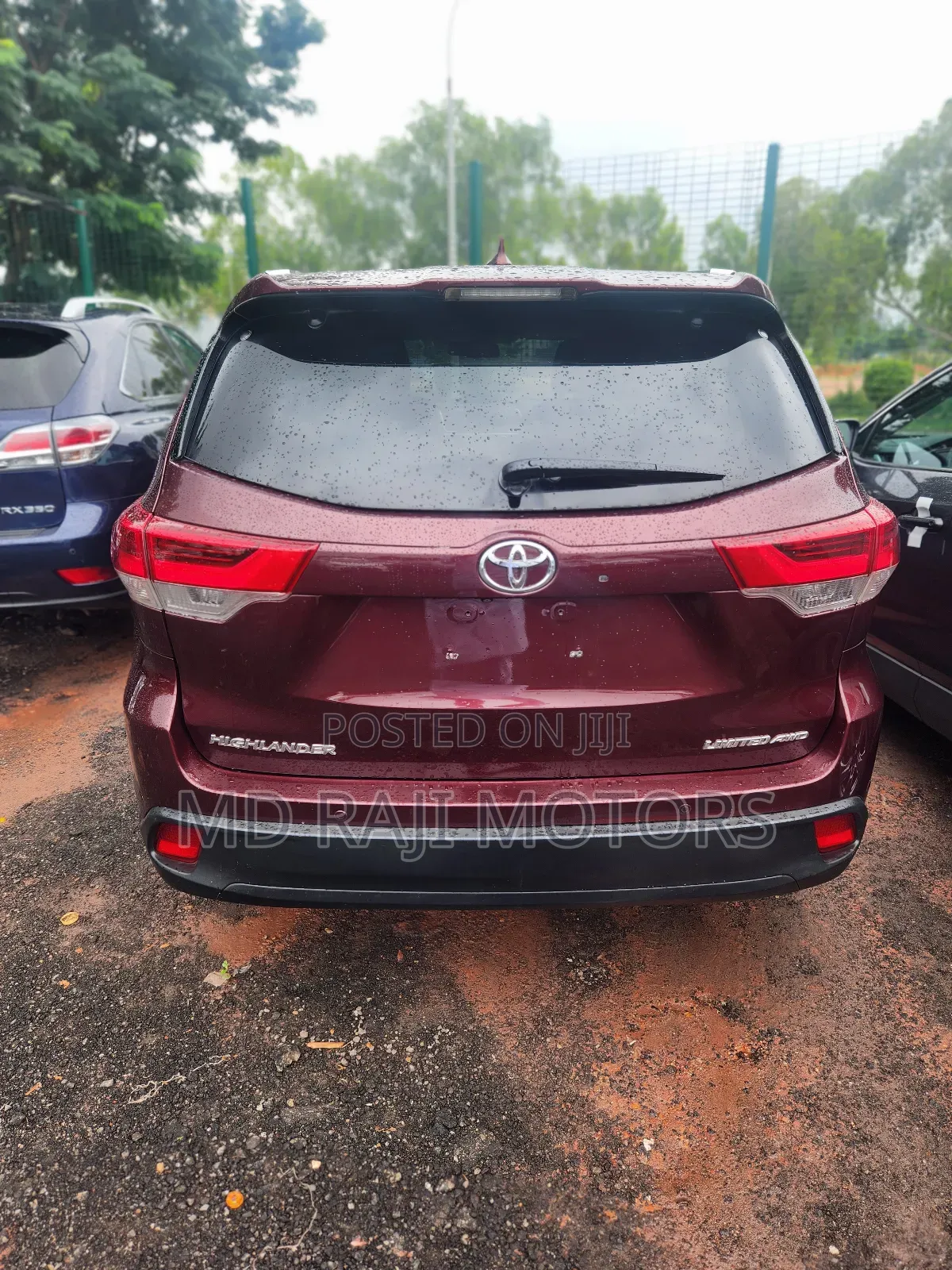 Toyota Highlander 2017 Red