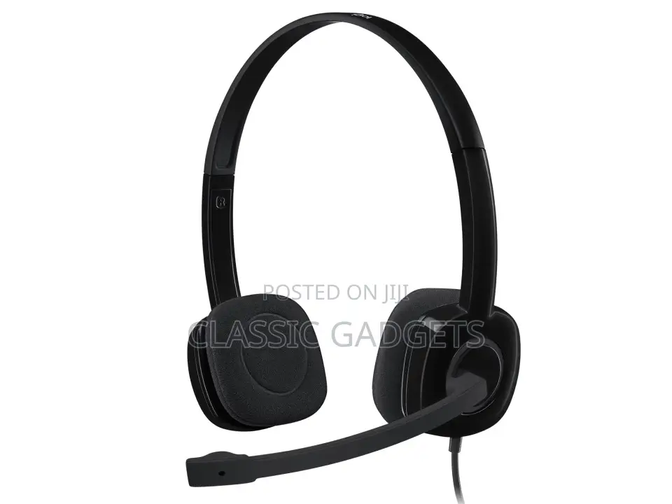 Logitech H151 Stereo Headset With in-Line Controls
