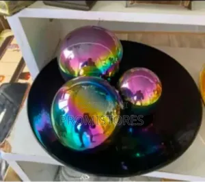 Beautiful Gold Centre Table Decorative Balls/Pan