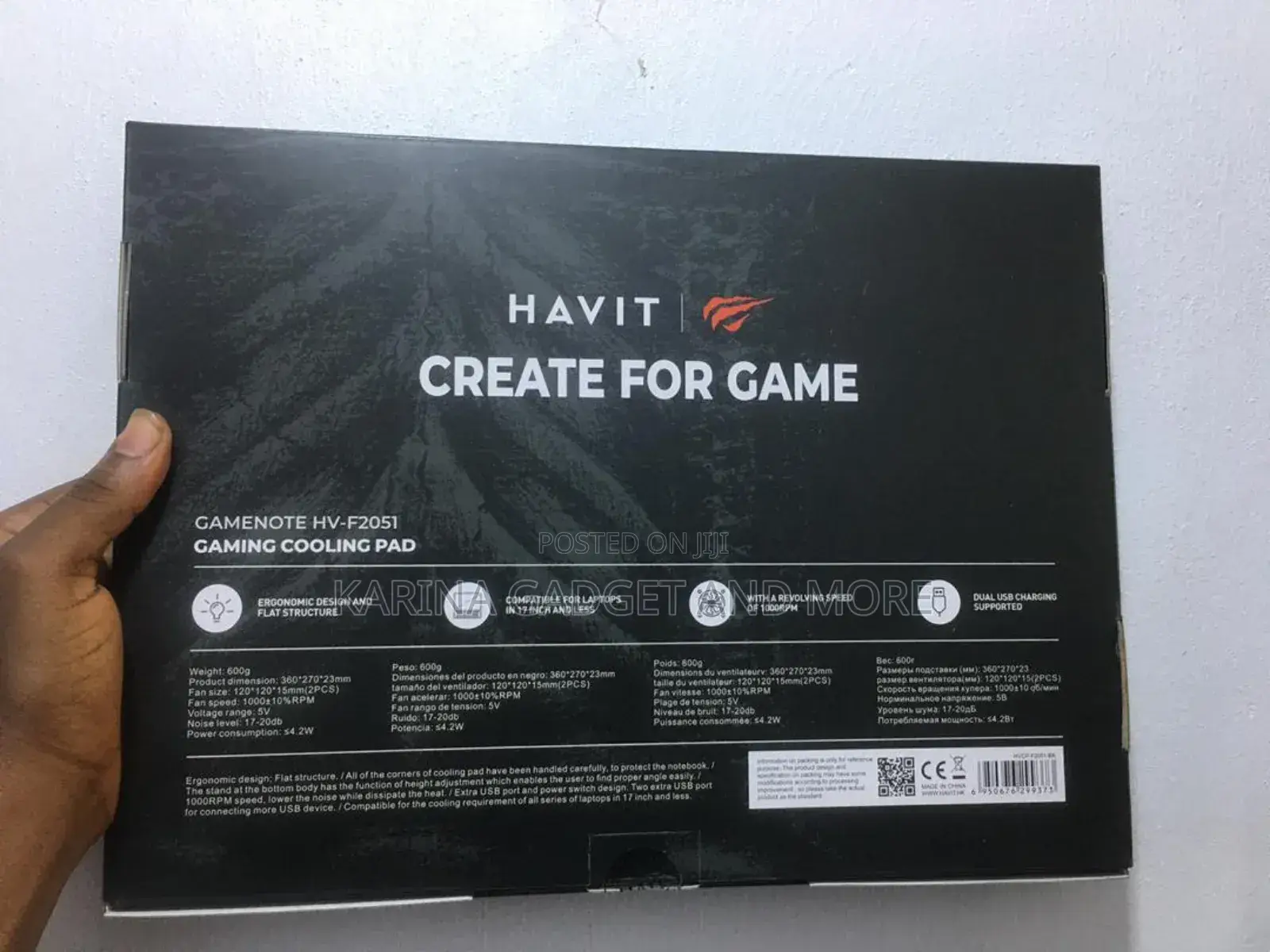 Having Gaming Cooling Pad