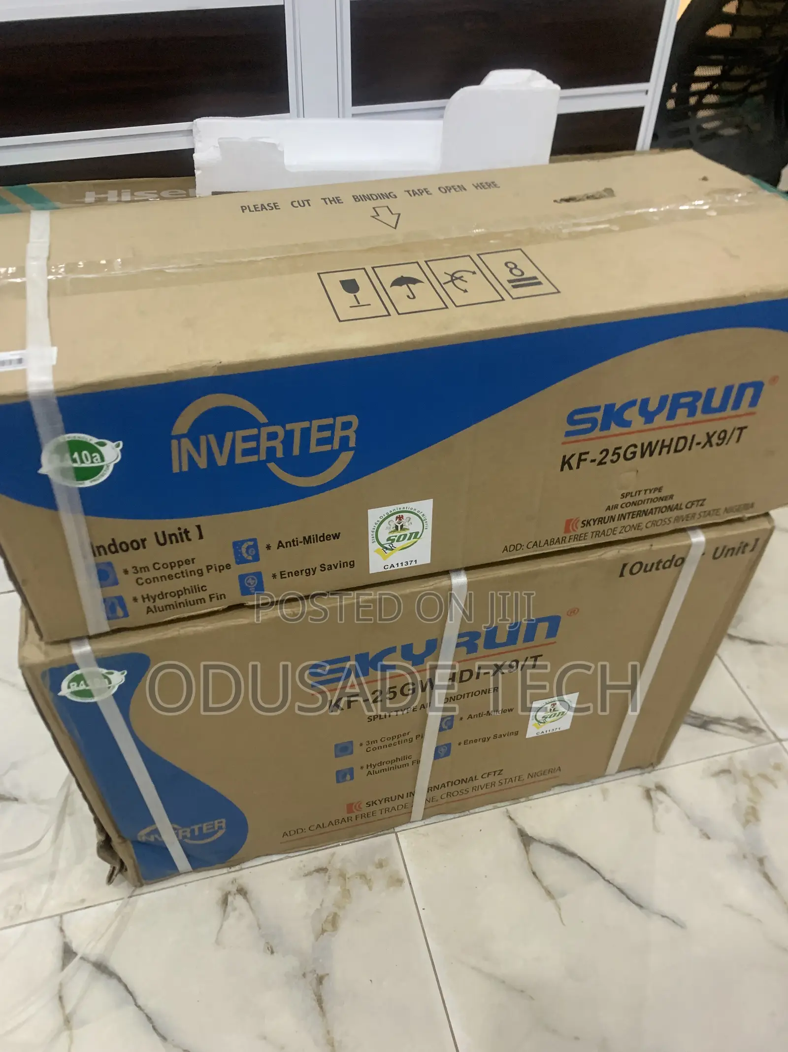Ozone Friendly Skyrun Split Type Air Conditioner
