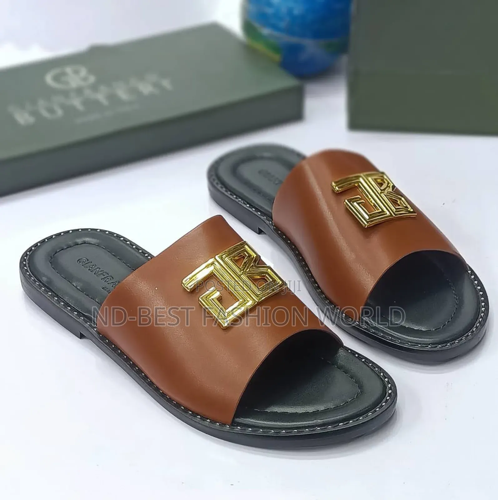 Pure Leather Slippers