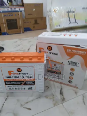 Long Lasting Power Booster Finix Mega Tubular Solar Battery