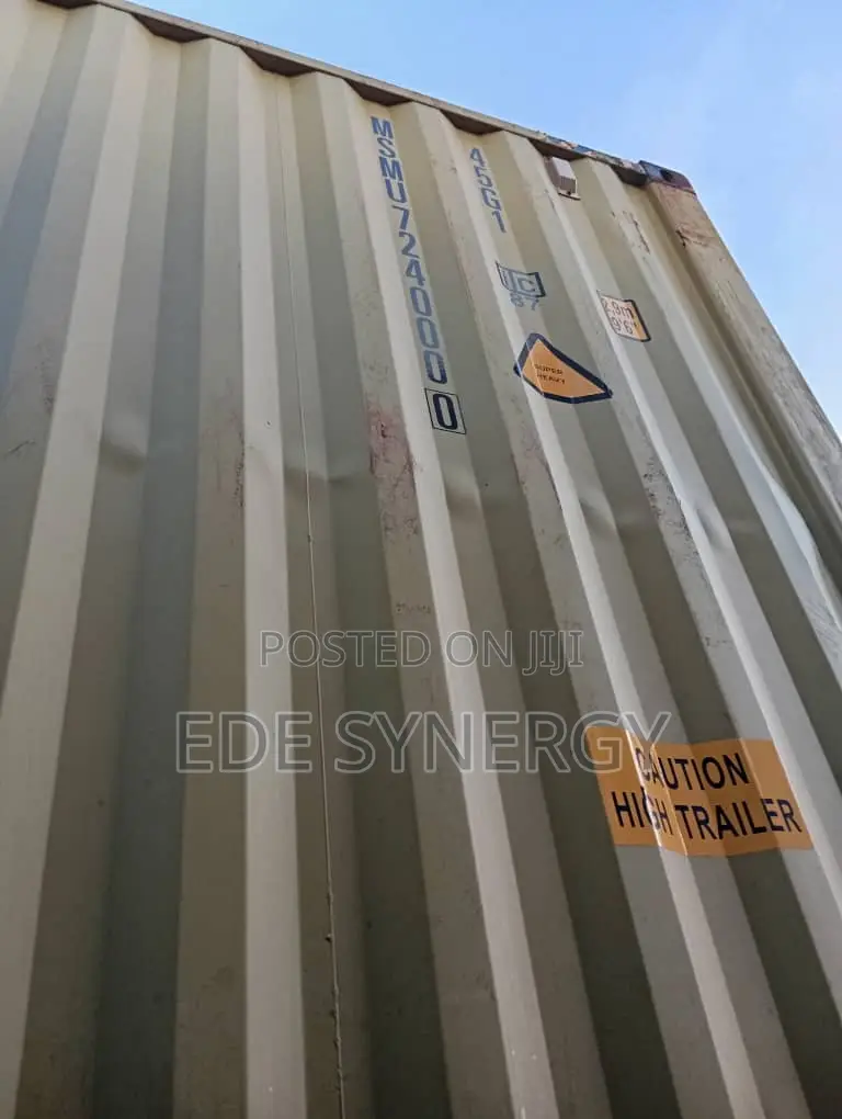 40ft Container Solid and Unteamperd