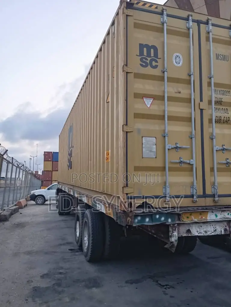 Available | 40ft Unconverted Container| Documents