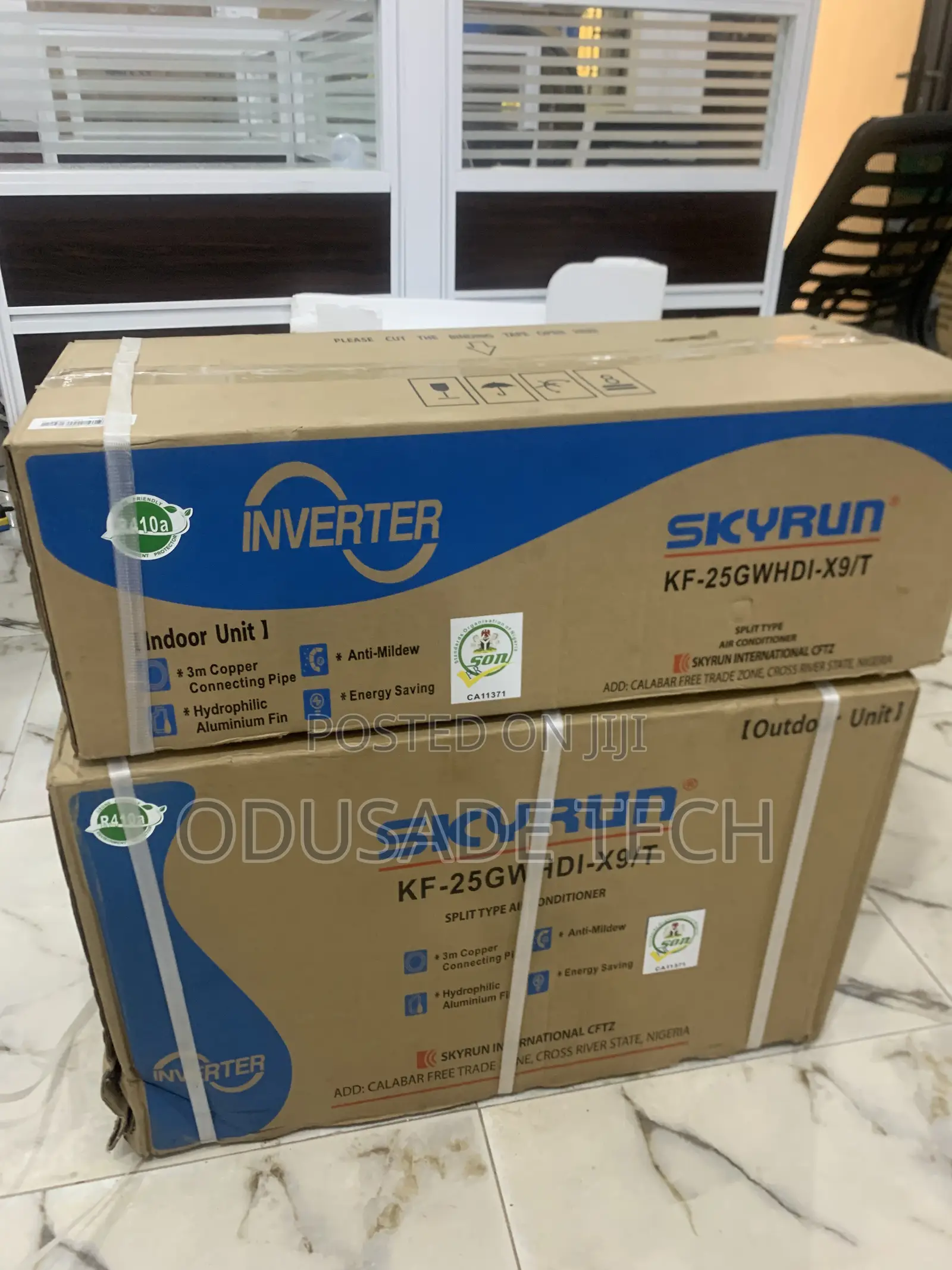 Environmental Protector Skyrun Split Type Air Conditioner