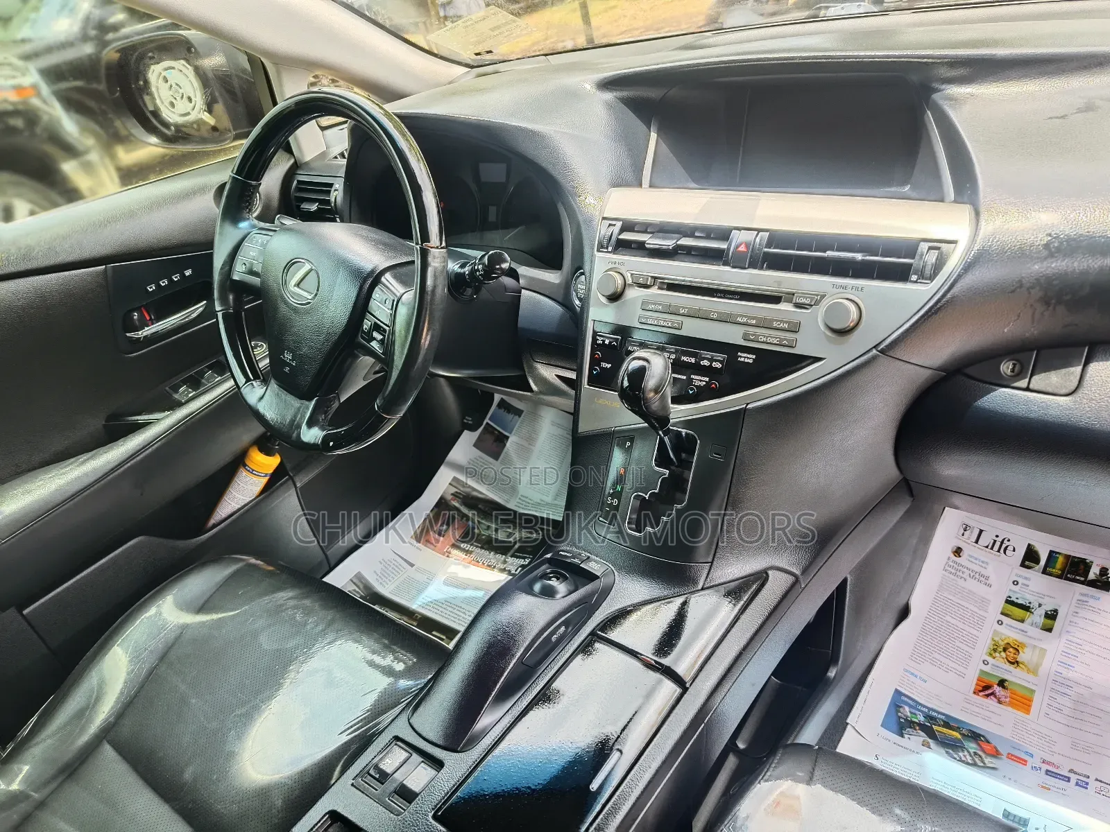 Lexus RX 350 AWD 2012 Black