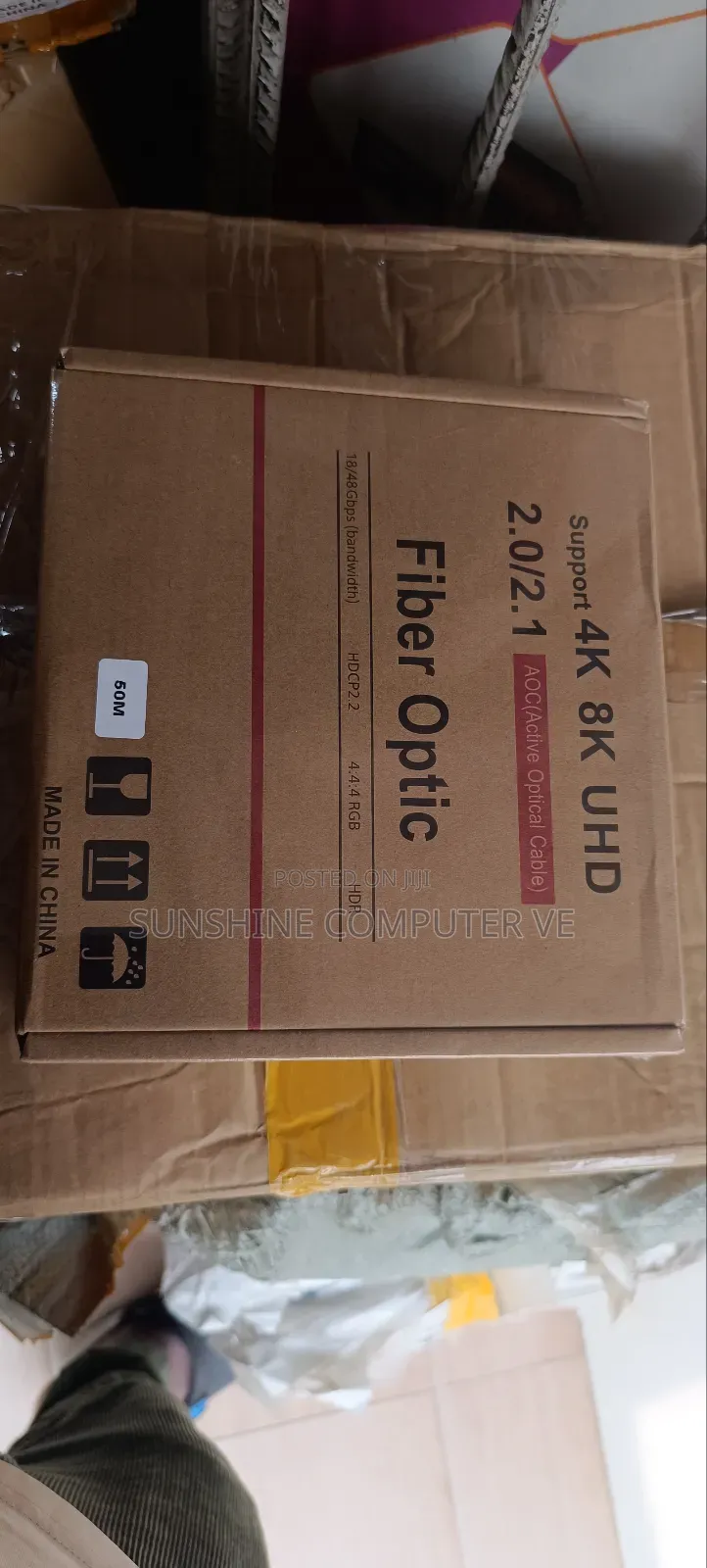 Fiber H D M I Optical Cable 50m