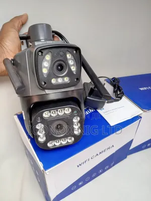 V380 Pro Double Lense 2mp PTZ Camera Outdoor