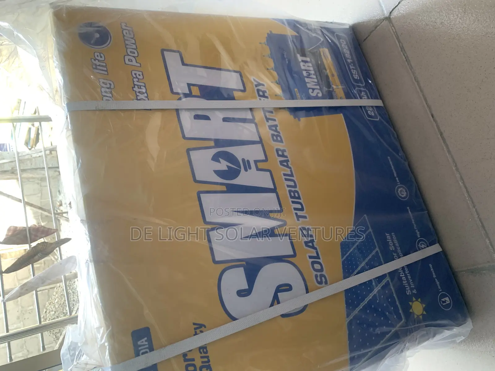 Smart Solar Tubular Battery 220ah Available