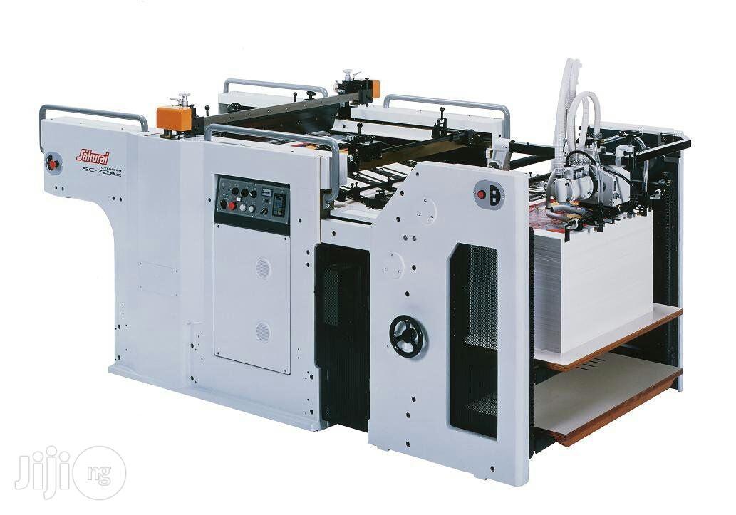 Sacura Offset Printing Machine