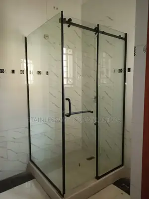 Children Shower Glass in and Out