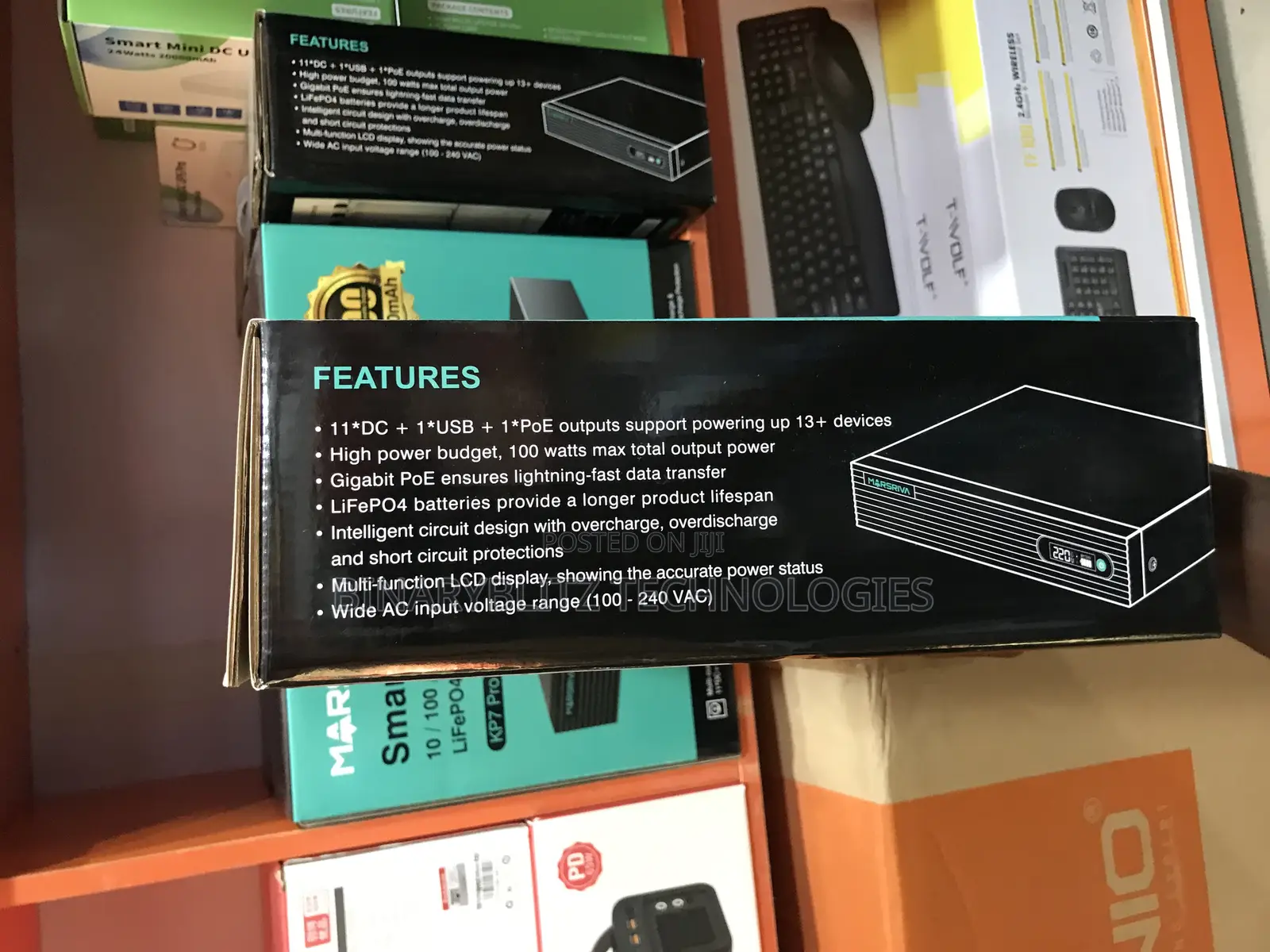 MARSRIVA 24000mah Smart Mini Ups