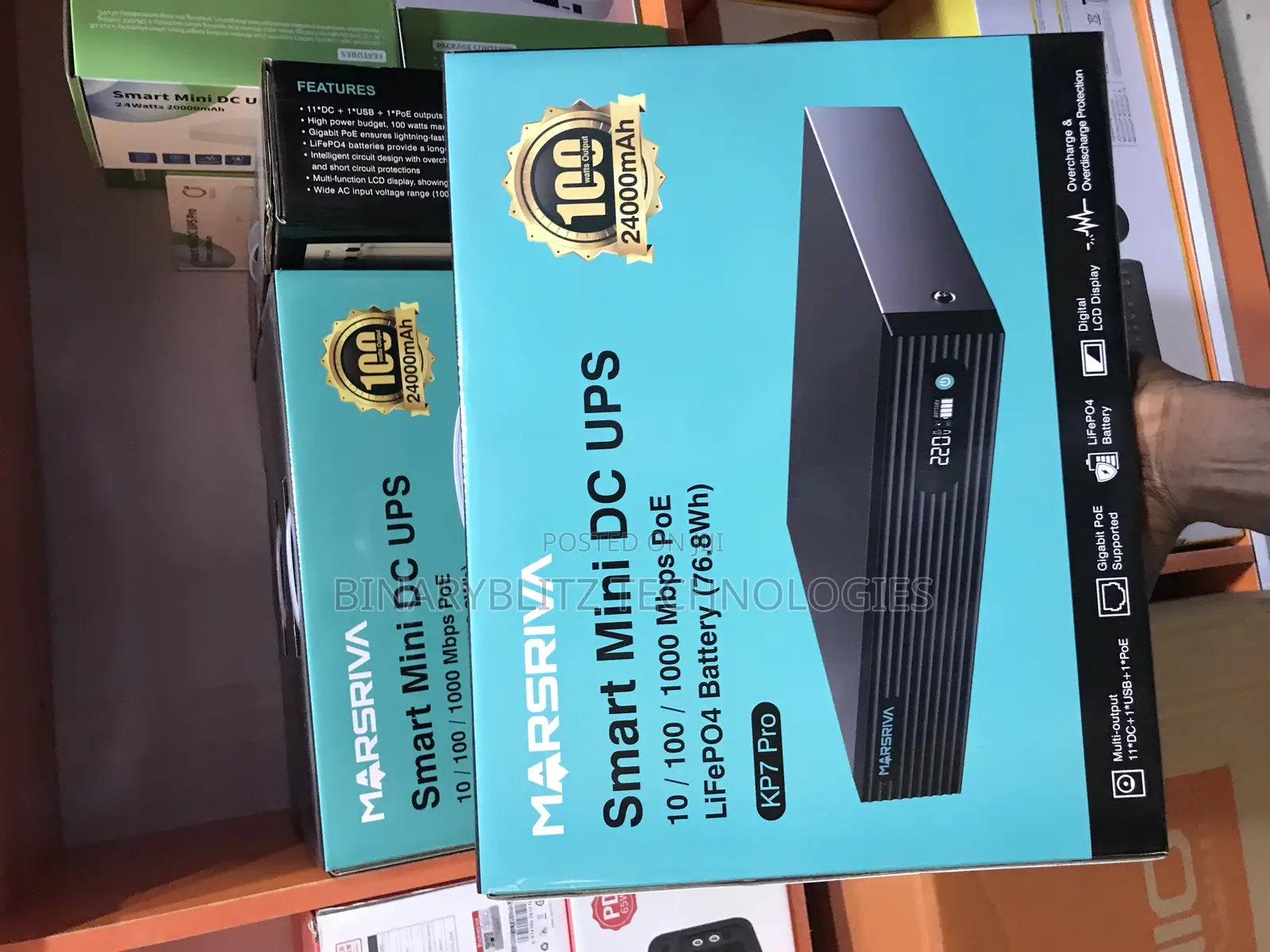 MARSRIVA 24000mah Smart Mini Ups