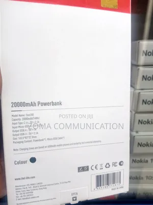 20,000mah Battery Capacity