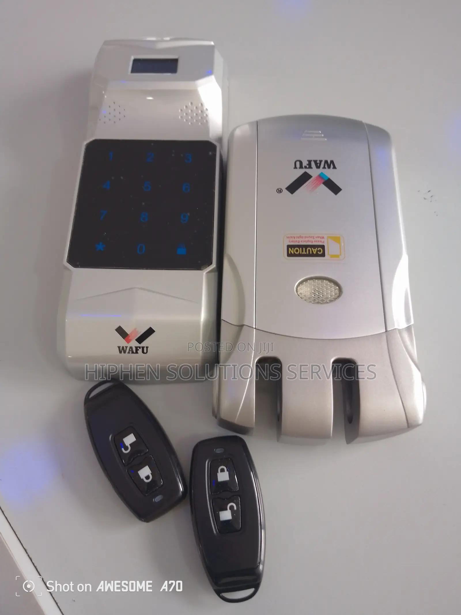 Wireless Fingerprint Password for Outdoor Remote Control