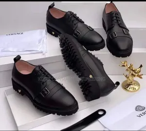Men's Black Versace Quality Shoe