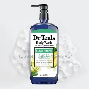 Photo - Dr Teal's Glow Hydrate Body Wash Ceramides Avocado 710ml