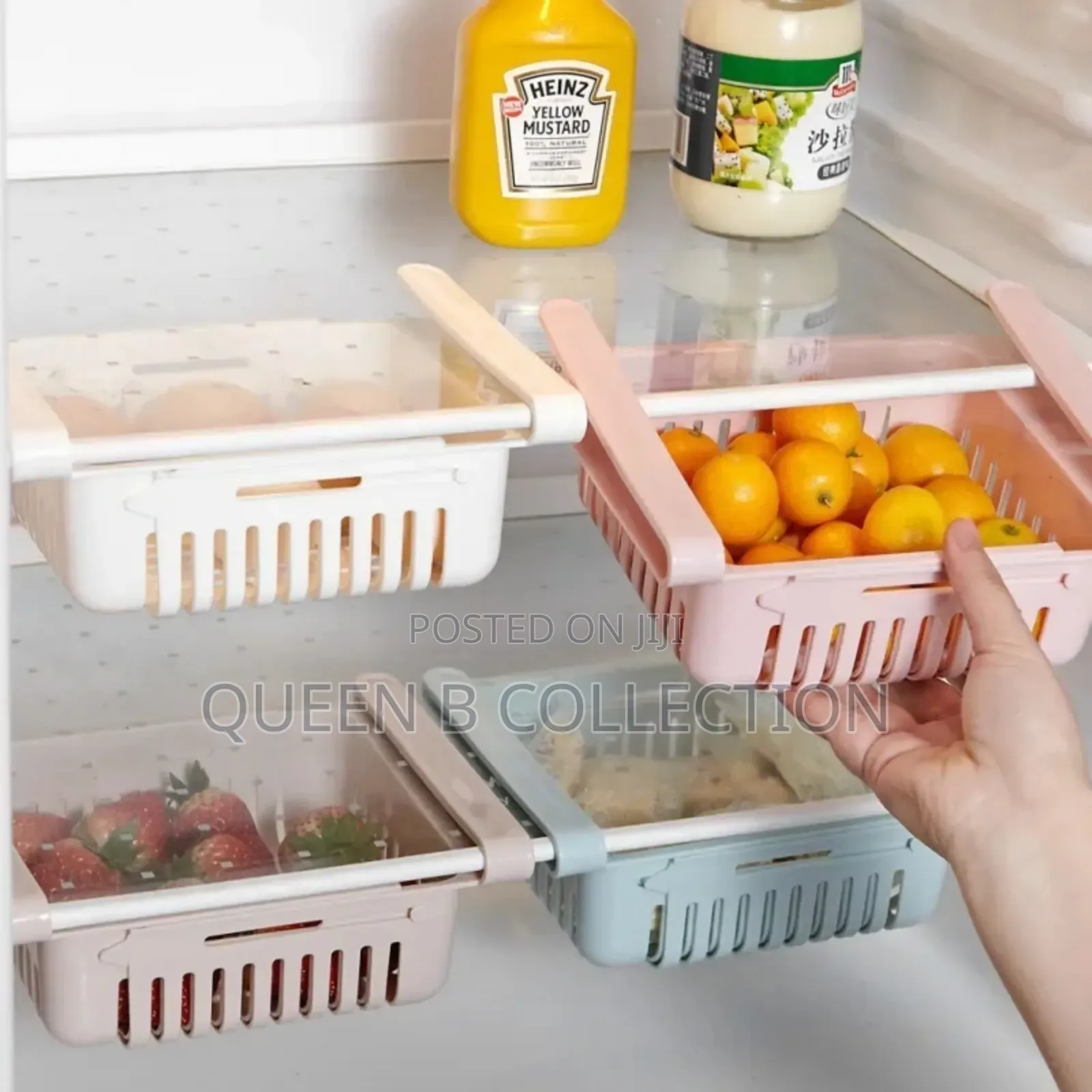 Fridge Storage Organizer. (10 Pieces)