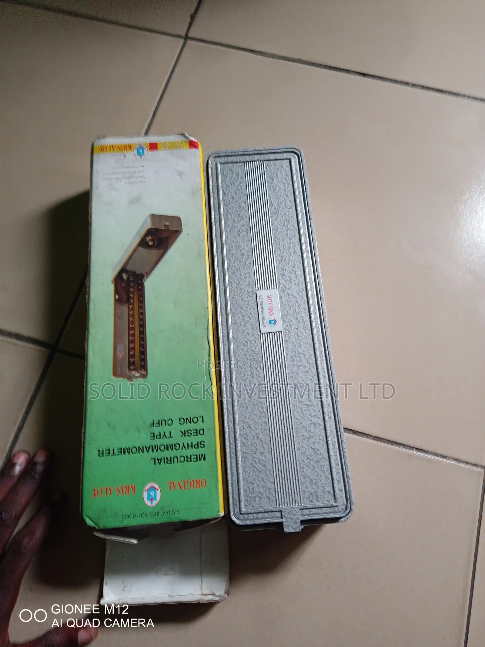 Mercurial Sphygmomanometer