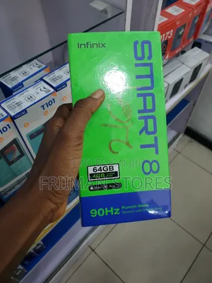 Photo - New Infinix Smart 8 64 GB Blue