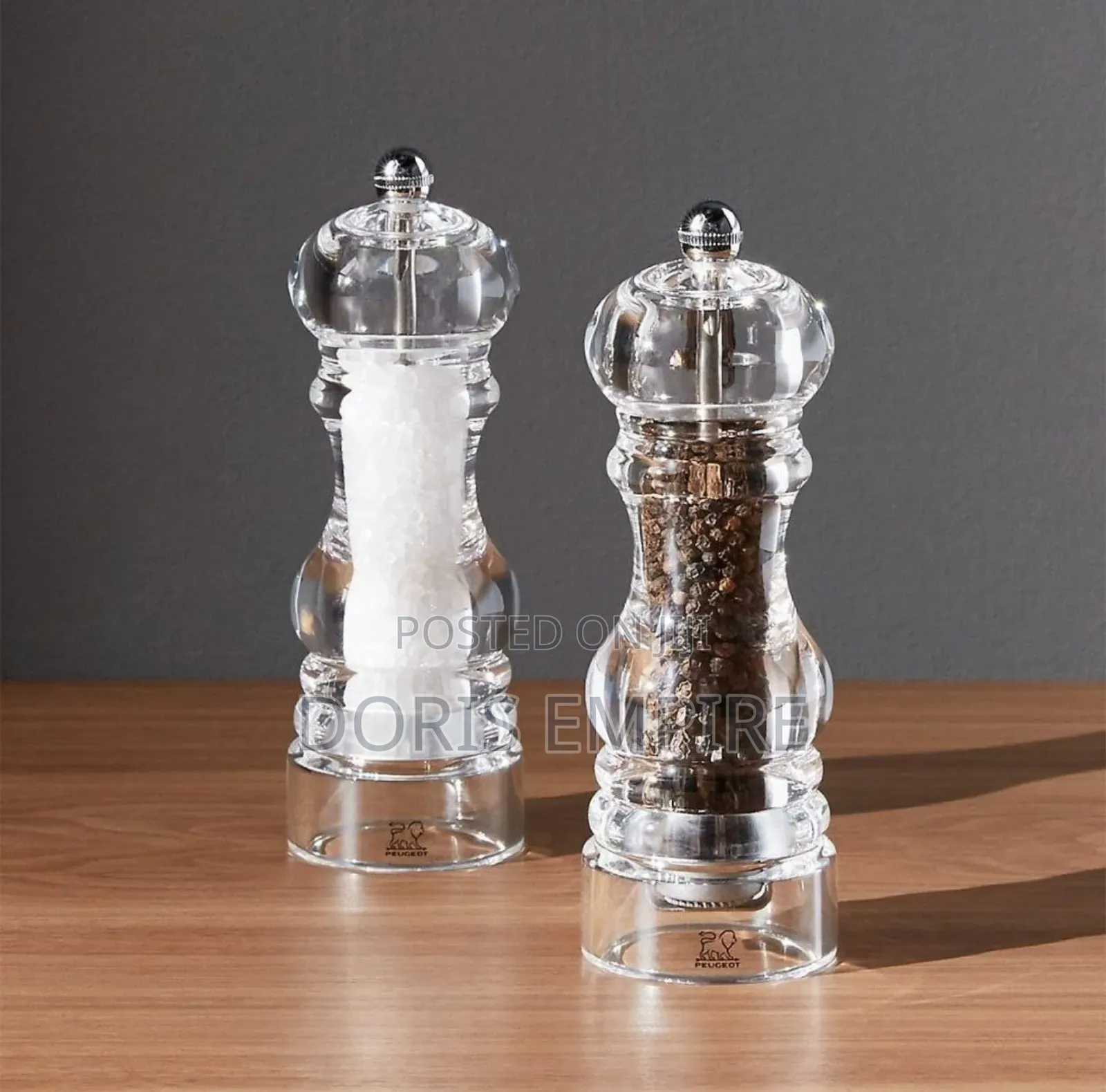 Acrylic Salt Pepper Miller Available Now
