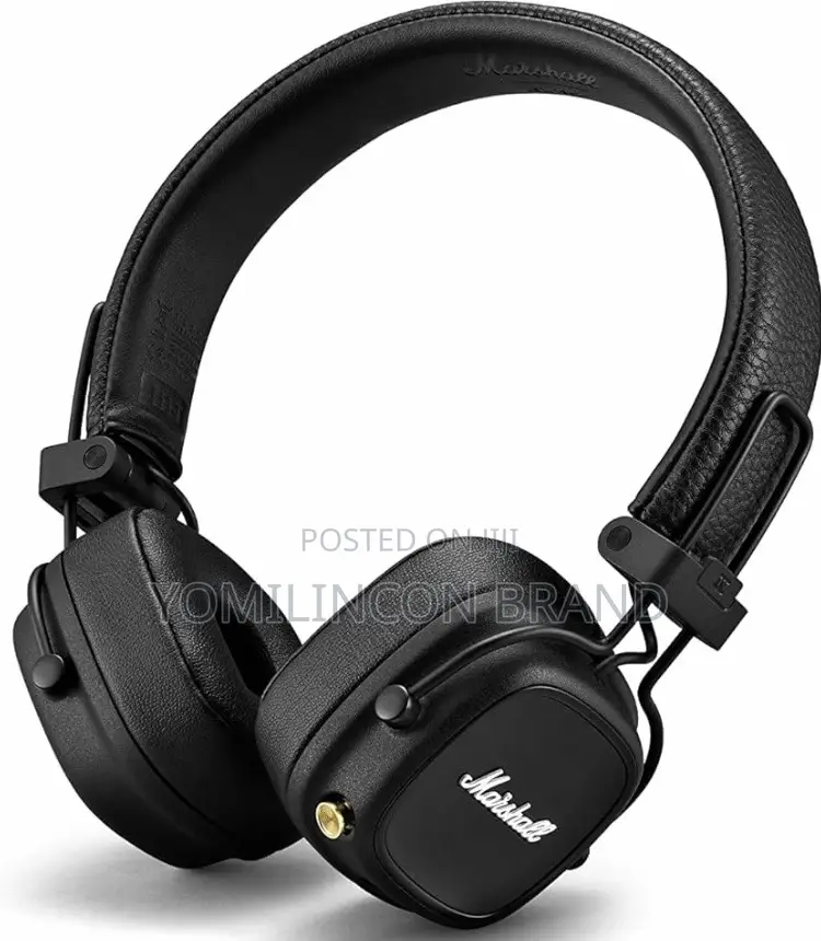 Marshall Major IV on-Ear Bluetooth Headphone, Black
