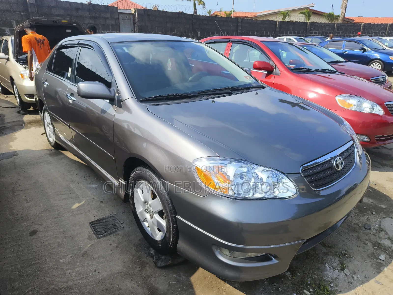 Toyota Corolla S 2007 Gray