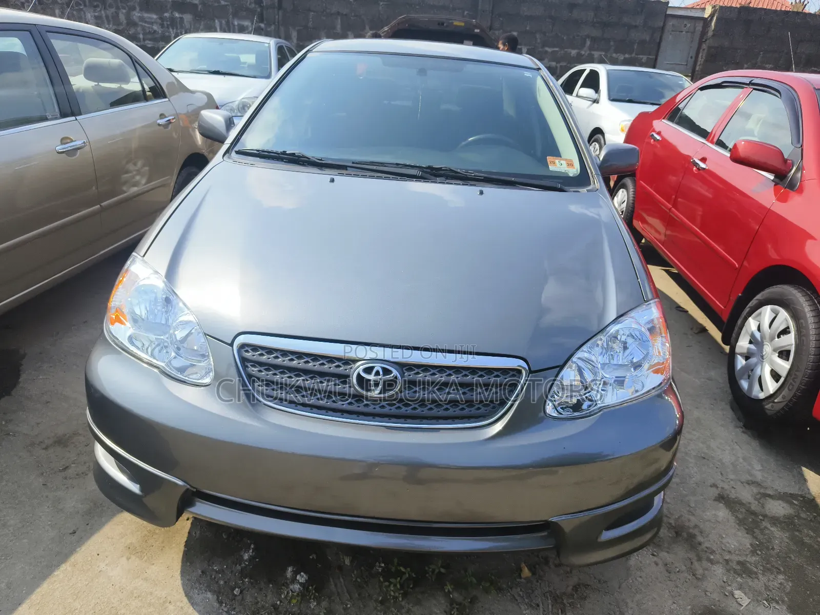 Toyota Corolla S 2007 Gray