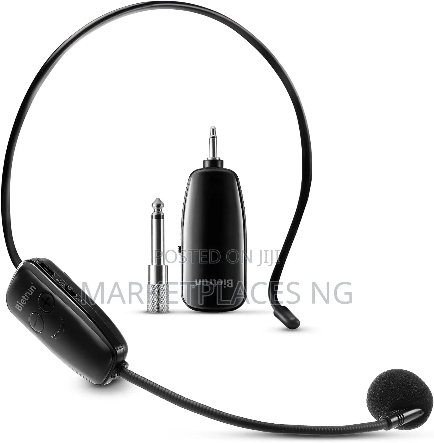 Wireless Microphone Headset, UHF Wireless Headset Mic System