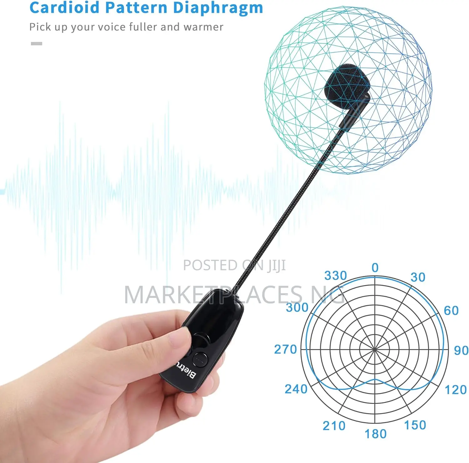 Wireless Microphone Headset, UHF Wireless Headset Mic System