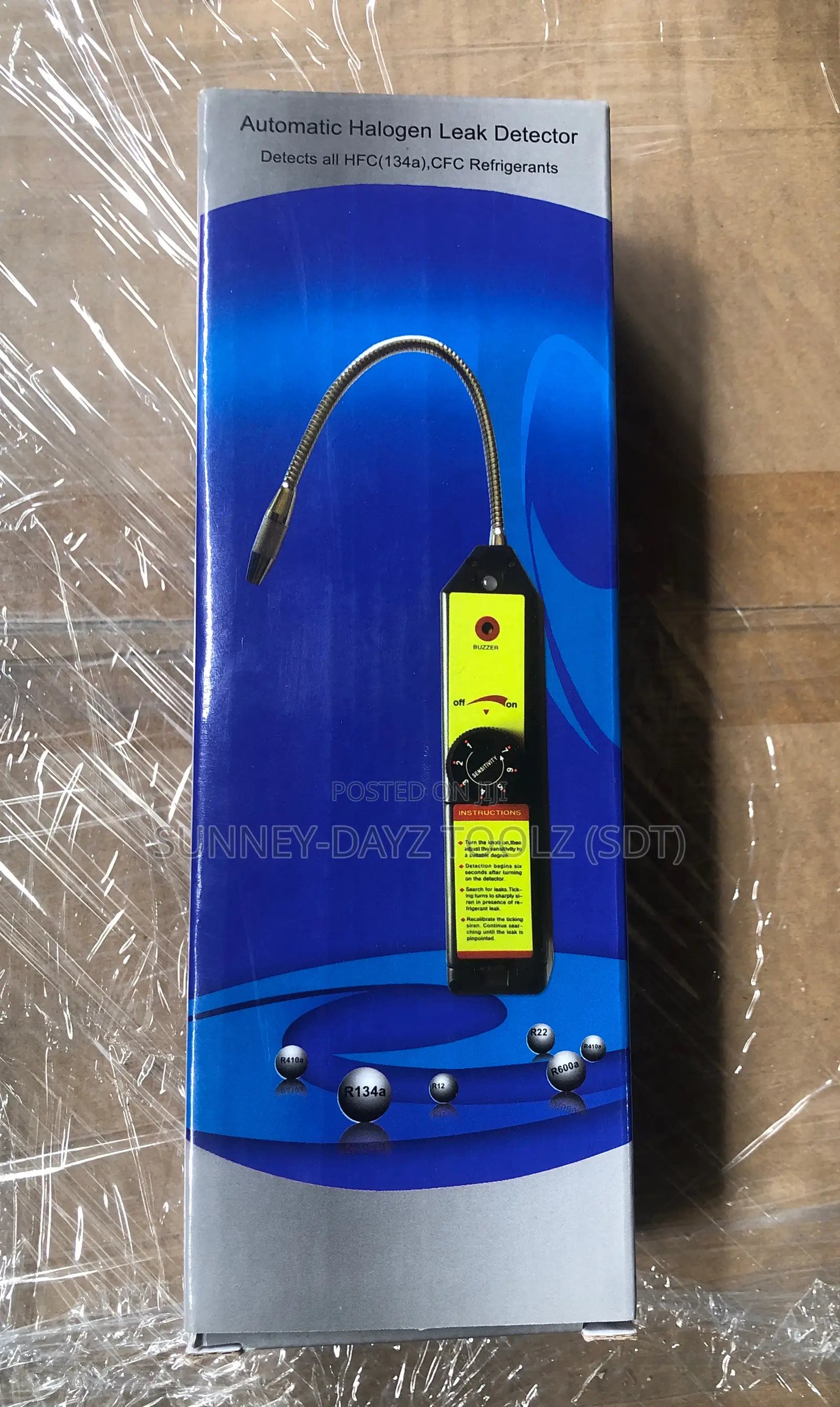 Automatic Halogen Leak Detector