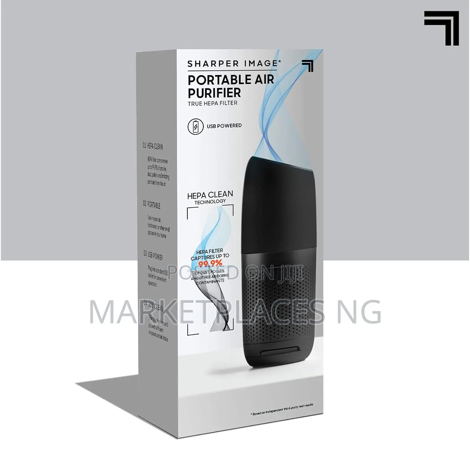 Sharper Image Portable HEPA Air Purifier