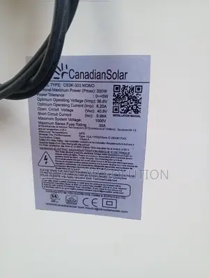 300watts Solar Canadian Panel Available Now