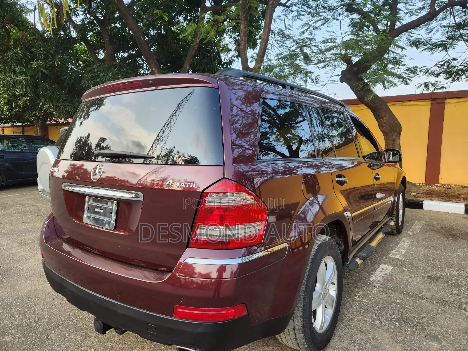 Mercedes-Benz GL-Class GL 450 2008 Burgundy