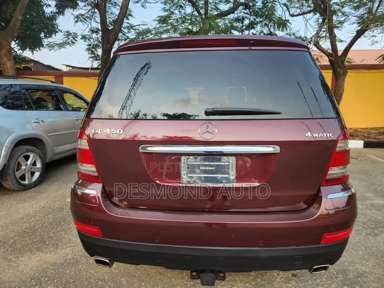 Mercedes-Benz GL-Class GL 450 2008 Burgundy