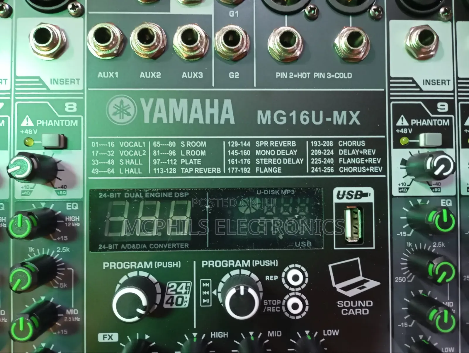 Yamaha DSP 16-channels Audio Mixer Console