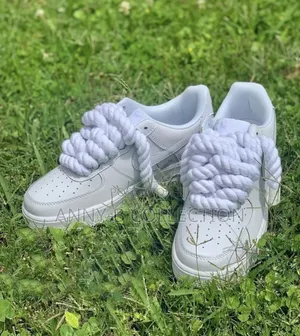 Luxury Nike Pure White Sneakers