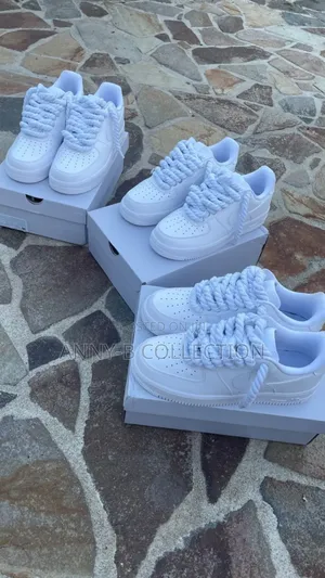 Luxury Nike Pure White Sneakers