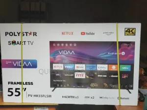 Polystar 55 Inches Smart Tv