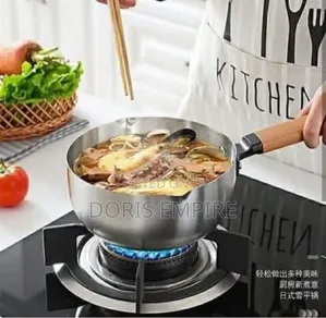 Stainless Steel Uncoated Nonstick Sauce Pan.