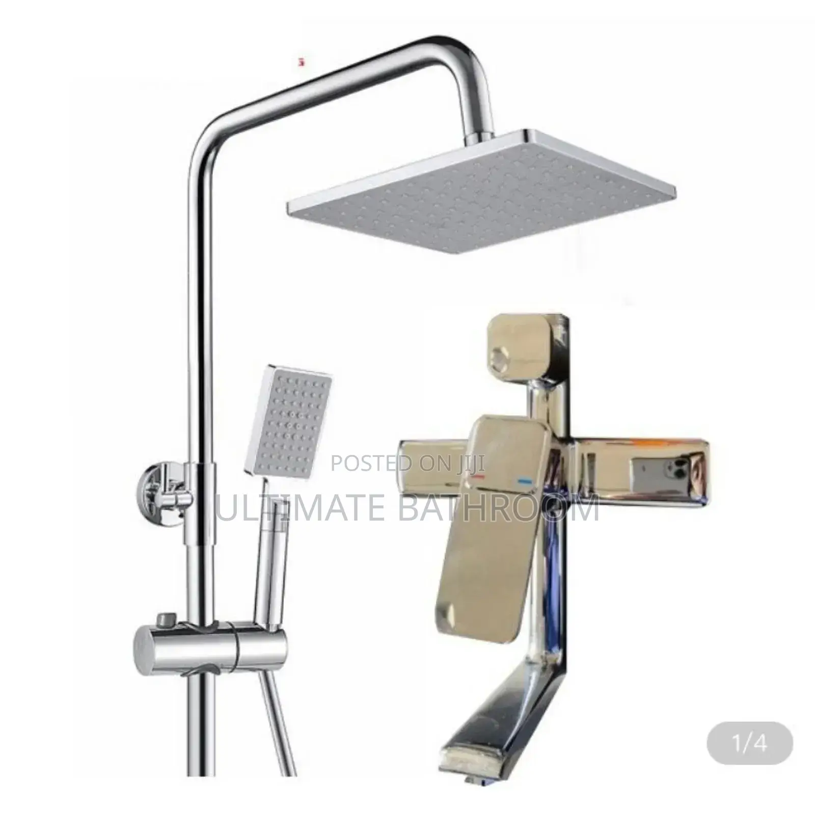 Quality Chrome Shower D325