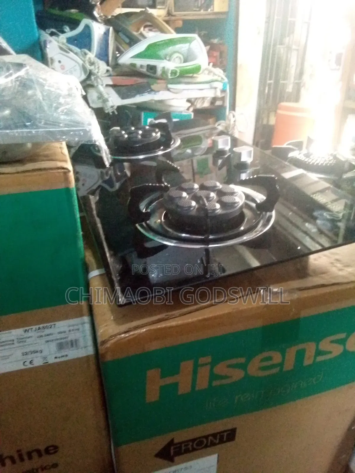 Double Cabinet Burner Double Gas Burner