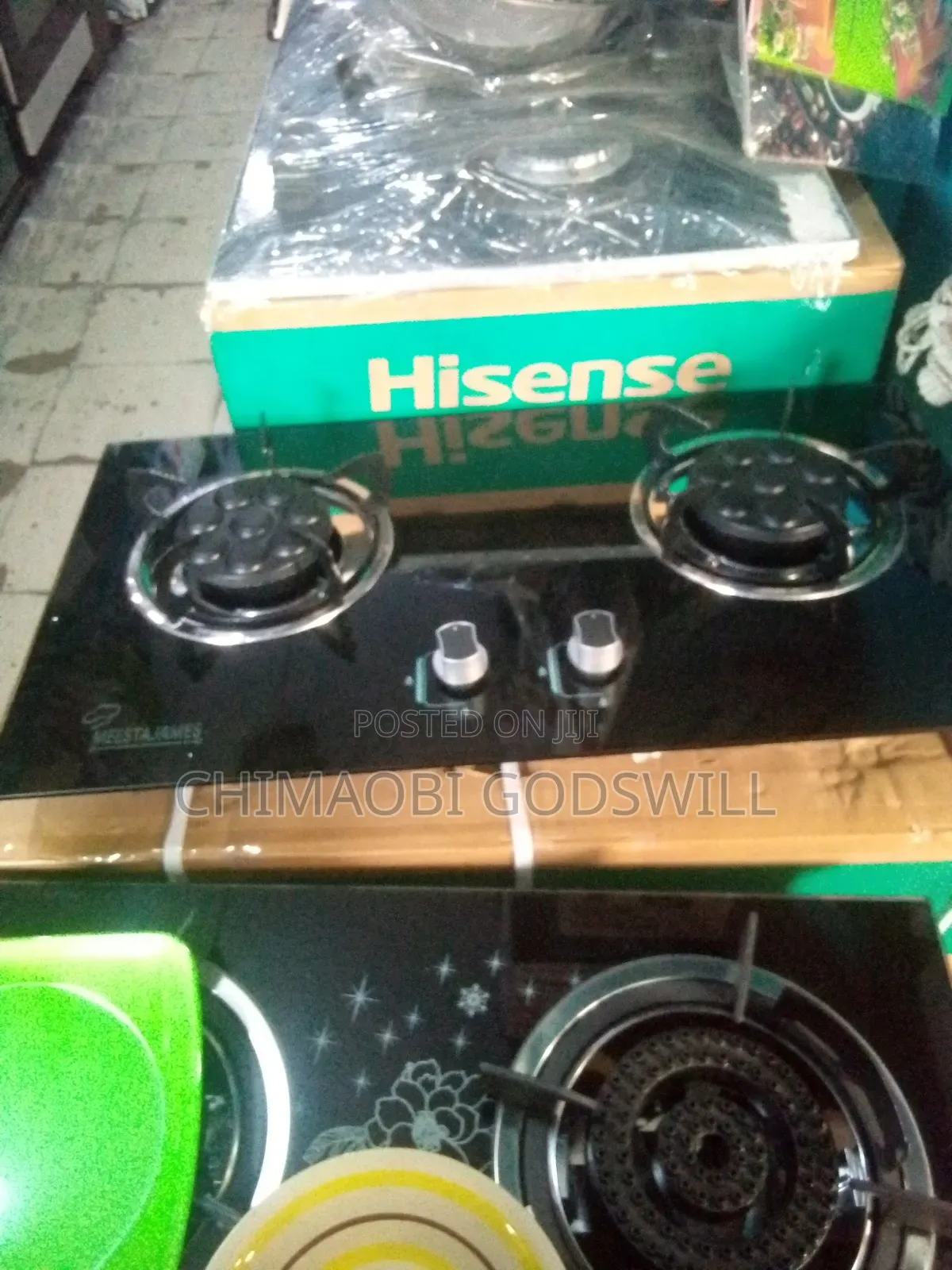 Double Cabinet Burner Double Gas Burner