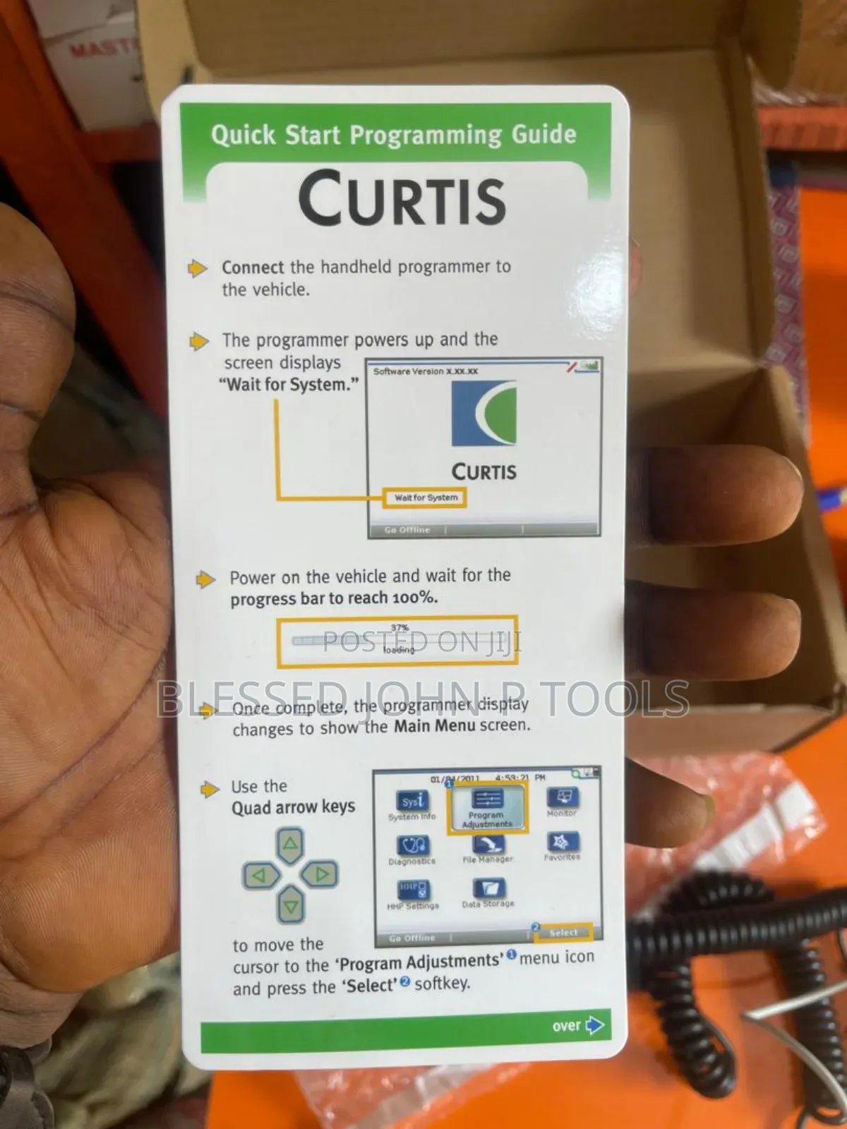 Truck Programming Scanner Curtis