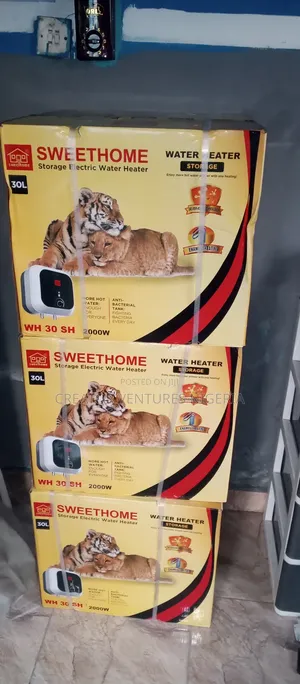 Water Heater Sweet Home 30lrts,Fast Heater,Low Voltage,2000w